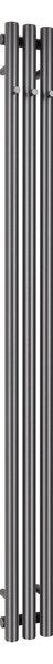 Oltens Stang calorifer de baie decorativ 180x15 cm grafit 55011400