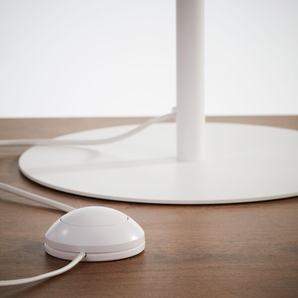 TK Lighting Linobianco lampă de podea 1x15 W alb-maro 5241