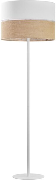 TK Lighting Linobianco lampă de podea 1x15 W alb-maro 5241