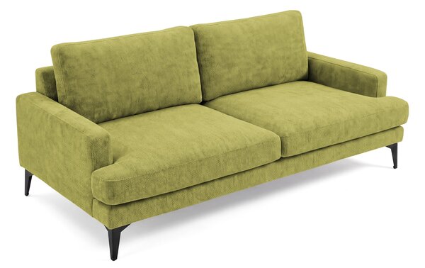 Canapea Fixă AZURRO, 2 locuri, 175x90x85 cm, Verde-Olive-Mystery