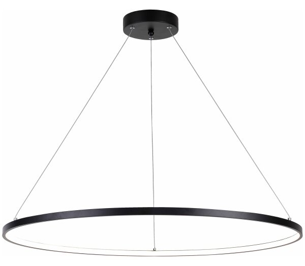Zuma Line PEN89424-90BK - Lustră LED HORIK suspendată pe cablu, 40W, 230V, 3000/4000/6000K