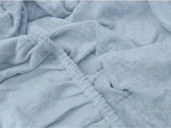 Cearsaf Frotir EXCLUSIVE 180 x 200 cm albastru deschis