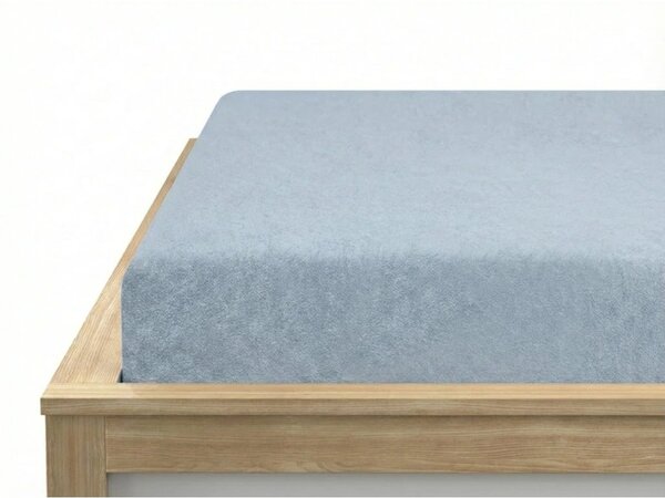 Cearsaf Frotir EXCLUSIVE 180 x 200 cm albastru deschis