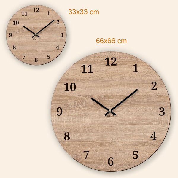 DUBLEZ | Ceas de perete decorativ - Basic