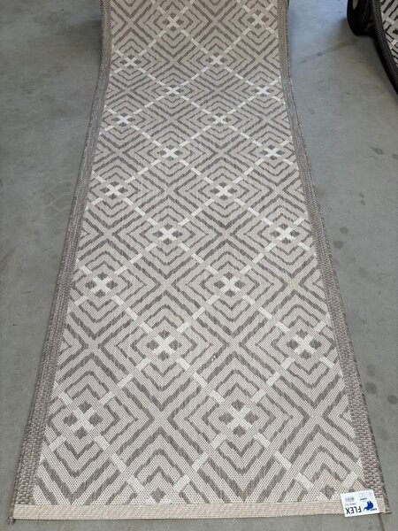 Traversa Hol Bucatarie 19655 111, Flex Antiderapant, Crem 100 x 200