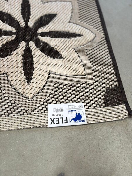 Traversa Hol Bucatarie 19691 91, Flex Antiderapant, Crem Maro 100 x 200