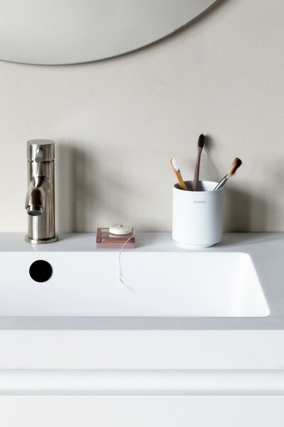 Brabantia MindSet cană pentru spălat dinți alb 303265