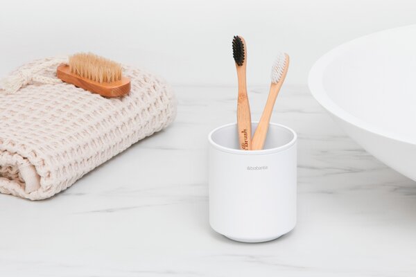 Brabantia MindSet cană pentru spălat dinți alb 303265