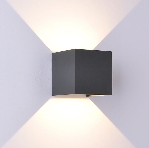Mantra Davos XL aplica exterior 2x10 W gri 7435