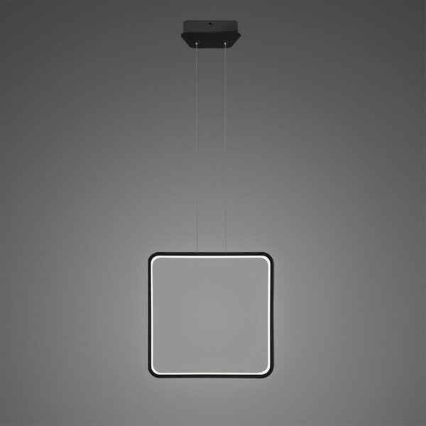 Altavola Design Ledowe Kwadraty lampă suspendată 1x19 W negru LA079/X_40_in_4k_black