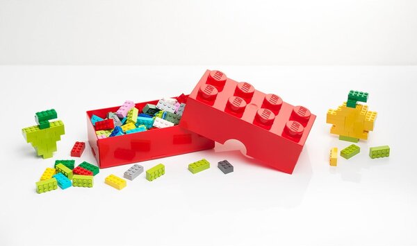 Cutie depozitare LEGO®, roșu