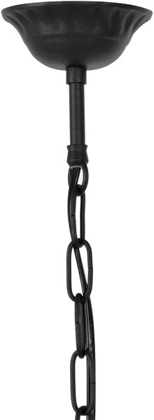 Kaja Chicago lampă suspendată 1x60 W negru K-8216