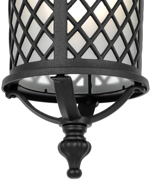 Kaja Chicago lampă suspendată 1x60 W negru K-8216