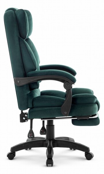 Scaun de birou ergonomic HC-1031 cu suport pentru picioare - verde