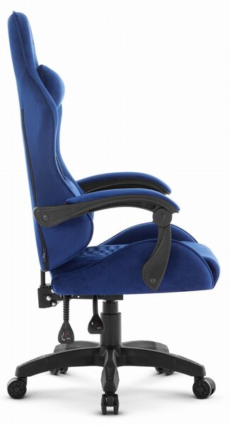 Scaun de gaming HC-1000 NAVY - tesatura catifea