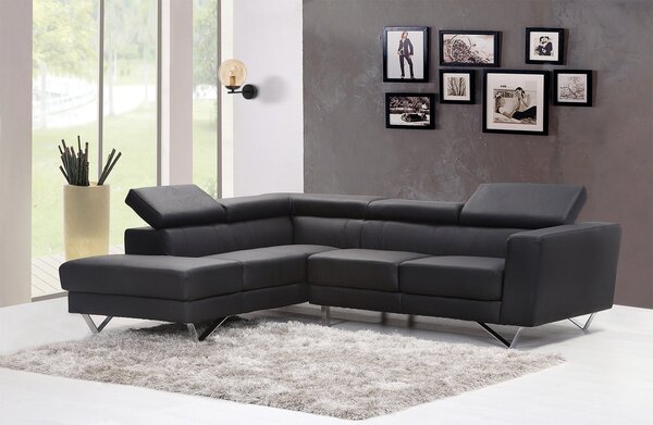Kaja Delta lampă de perete 1x10 W negru-chihlimbar K-5306
