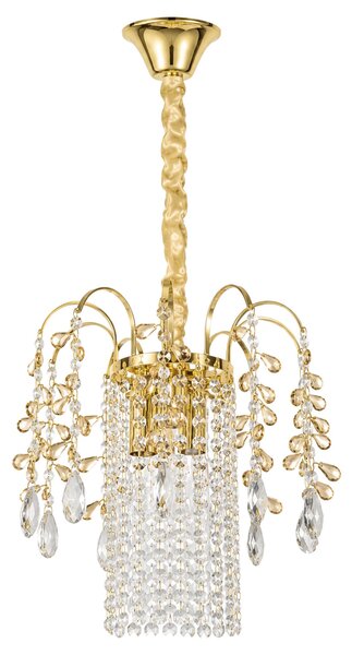 Lampă suspendată din cristal SWE090-CP 30cm GOLD