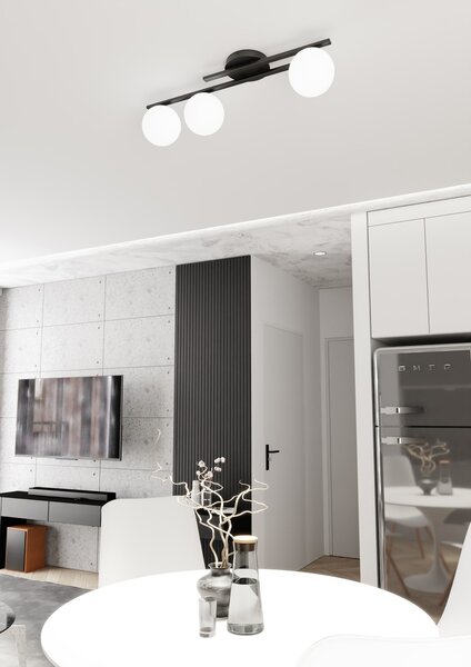 Emibig Kairo lampă de tavan 3x10 W opal 1446/3