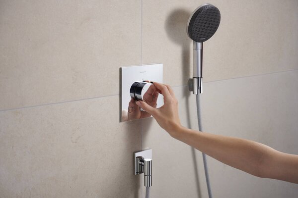 Hansgrohe Ecostat Comfort E baterie cadă-duș ascuns cu termostat crom 33711000