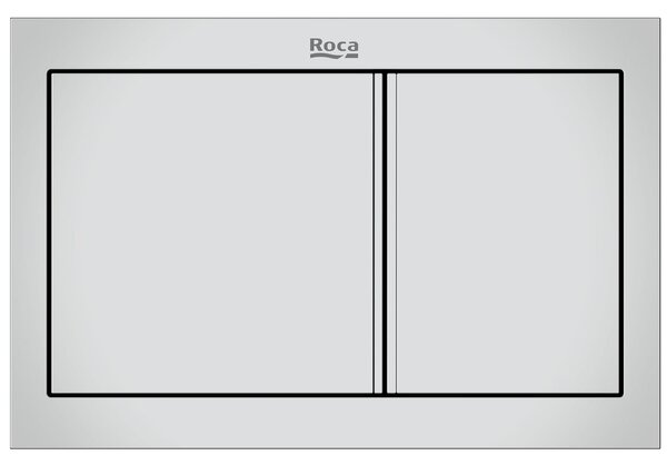 Roca PS buton de spălare pentru WC crom lucios A890225301