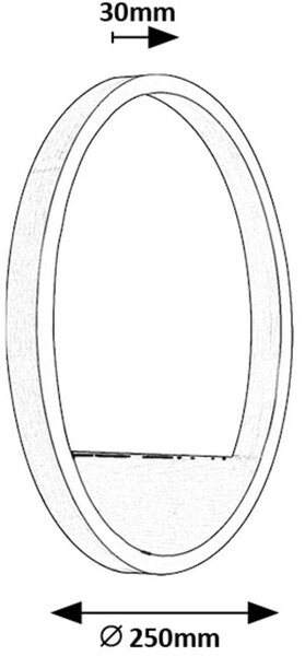 Rabalux Thrac lampă de perete 1x15 W aluminiu 71312
