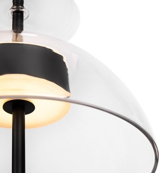 Maytoni Bangkok lampă suspendată 1x12 W negru MOD185PL-L6B3K1