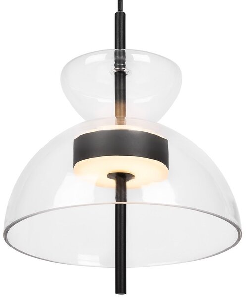 Maytoni Bangkok lampă suspendată 1x12 W negru MOD185PL-L6B3K1