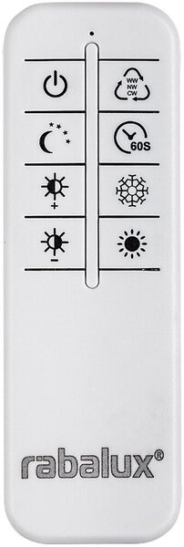 Rabalux Severine lampă suspendată inteligentă 5x40 W alb-negru-auriu 72369