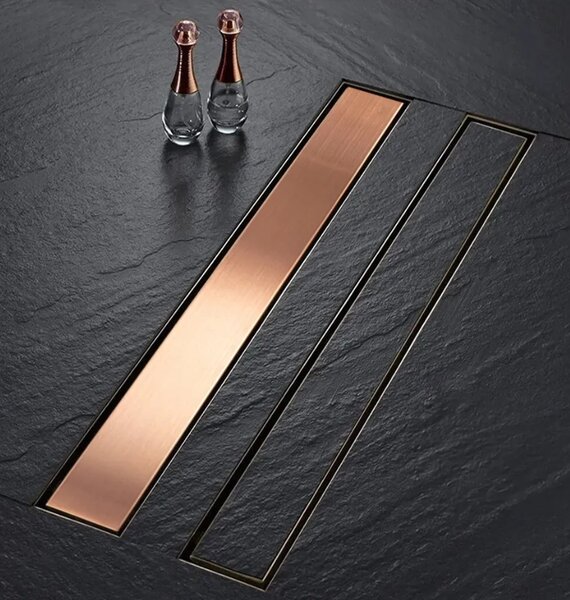 Rea Neox Pro Brushed Copper rigolă liniară 70 cm cupru REA-G4801
