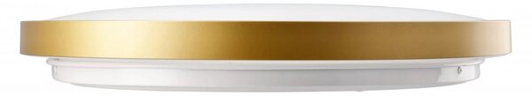 GTV Atol plafon 1x32 W alb-auriu LD-ATOL32W-WW-40