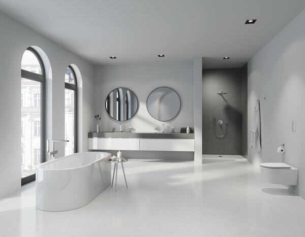 Grohe Plus baterie cadă-duș ascuns SuperSteel 24093DC3