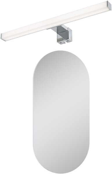 Set oglindă Elita Oval RE067567000010, lampă de perete Rabalux Oliro 75048