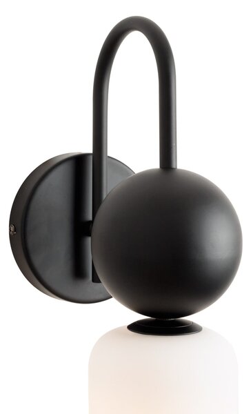 MaxLight Nova lampă de perete 1x7 W alb-negru W0381