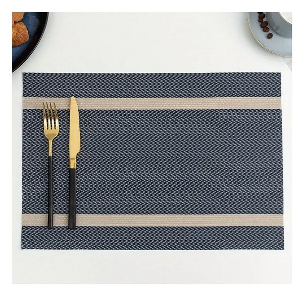 Suport - napron de masa bleumarin, rezistent la apa, dreptunghiular, JollyMag, MP40, 30x45 cm