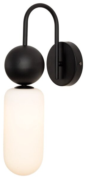 MaxLight Nova lampă de perete 1x7 W alb-negru W0381