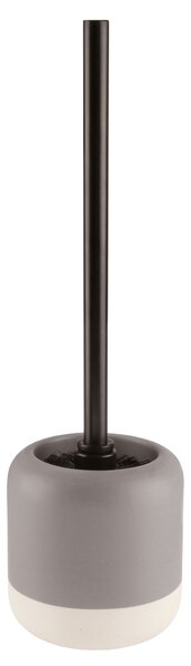 Kleine Wolke Lunella perie de toaletă stativ alb-gri 8693146856