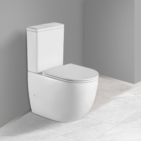 Oltens Hamnes vas wc compact cu spălare turbionară alb 44001000