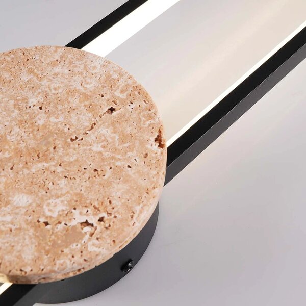 Goldlux Florentyna lampă de perete 1x24 W negru 333919