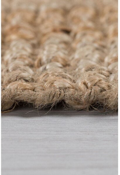 Covor din iută Flair Rugs Jute, 60 x 230 cm, maro