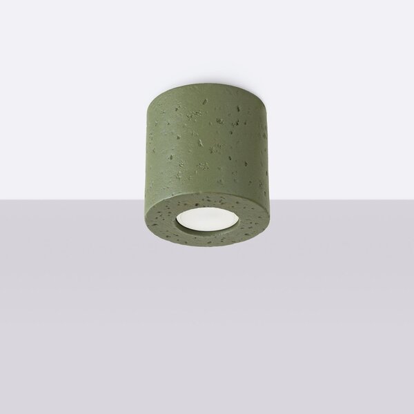 Sollux Lighting Orbis lampă de tavan 1x10 W verde SL.1841