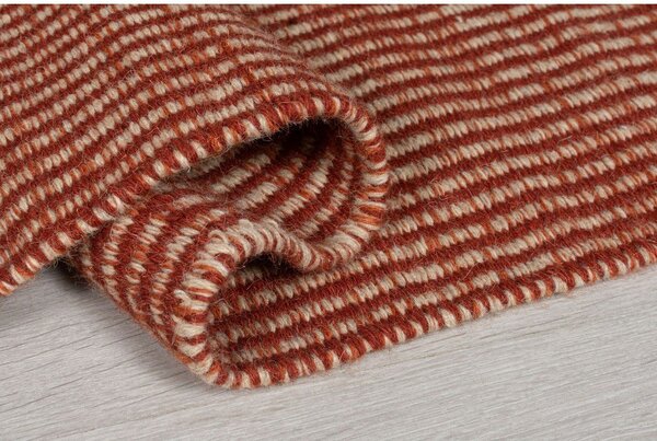 Covor din lână Flair Rugs Anu, 60 x 200 cm, portocaliu