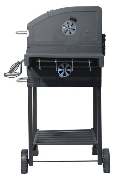Grătar pe cărbuni cu grill din fontă Cattara Royal