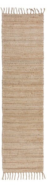 Covor în culoare naturală tip traversă 60x230 cm Levi – Flair Rugs
