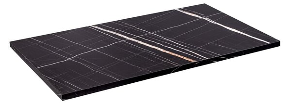 Oltens Tera blat 80x45 cm negru 63029990
