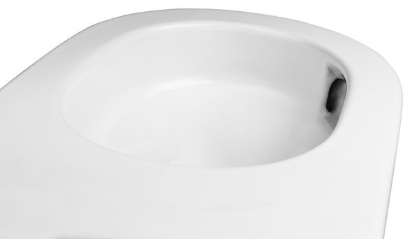 Oltens Hamnes vas wc agăţat fără margine cu spălare turbionară alb lucios 42052000