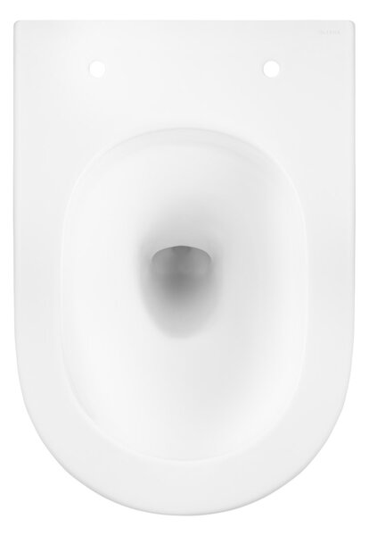 Oltens Hamnes vas wc agăţat fără margine cu spălare turbionară alb lucios 42052000