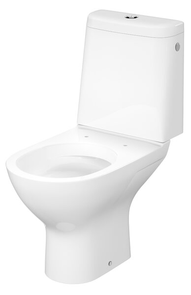 Cersanit Colour wc compact cu capac soft-close cu spălare turbionară alb K103-051