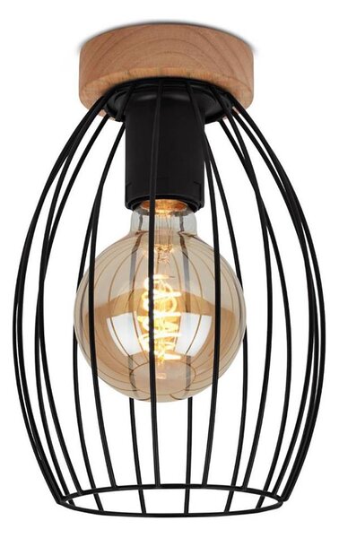 Plafonieră Brilo WAKTU 1xE27/60W/230V arbore de cauciuc
