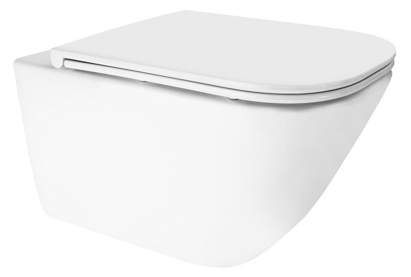 Set vas WC Oltens Hadsel 42543000, capac WC Oltens Hadsel 45120000