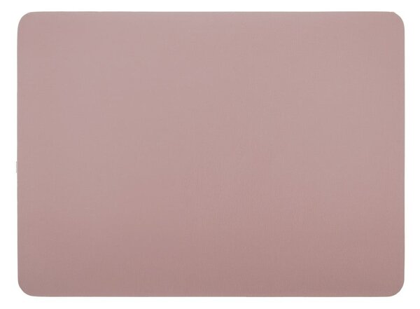 Suport farfurie din imitație de piele ZicZac Togo, 33 x 45 cm, roz
